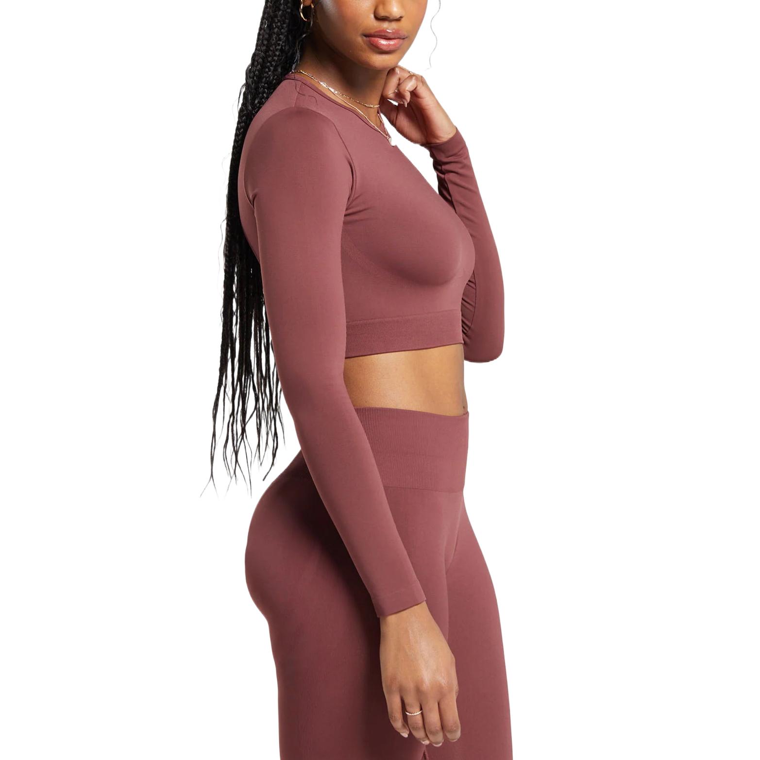 GYMSHARK Workout Clothing Women’s Burgundy Red