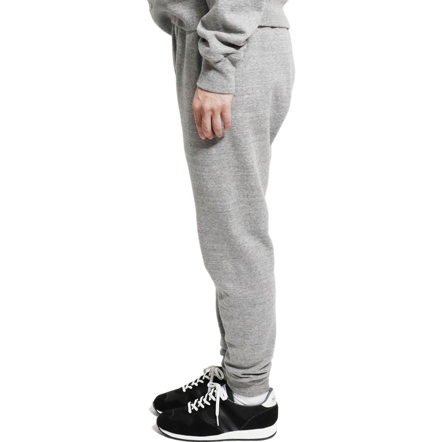 Мужские штаны nanamica SS22 Sweat Pants (серые) — Экрю — фото 6