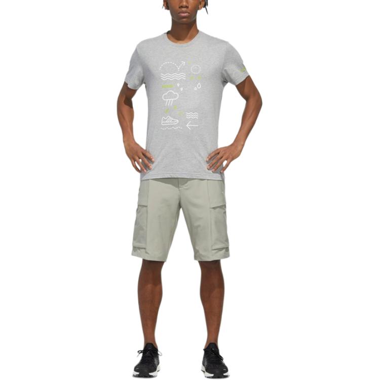 Мужские шорты adidas Xplr Cargo Shorts (серые) — фото 2