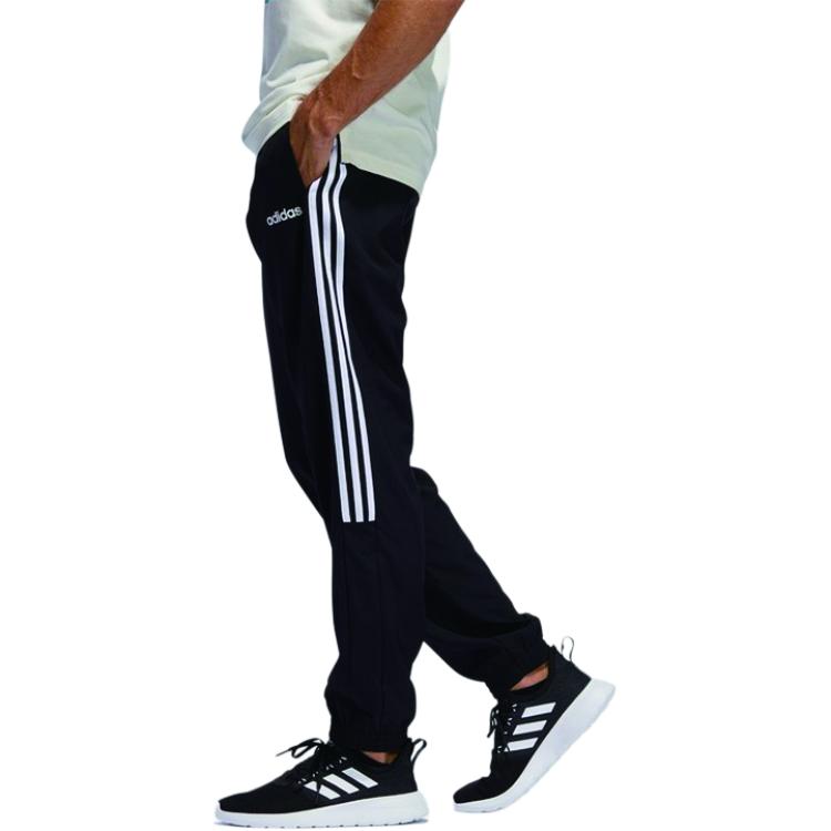 Мужские штаны adidas M 3S WVN PT (черные) — фото 3