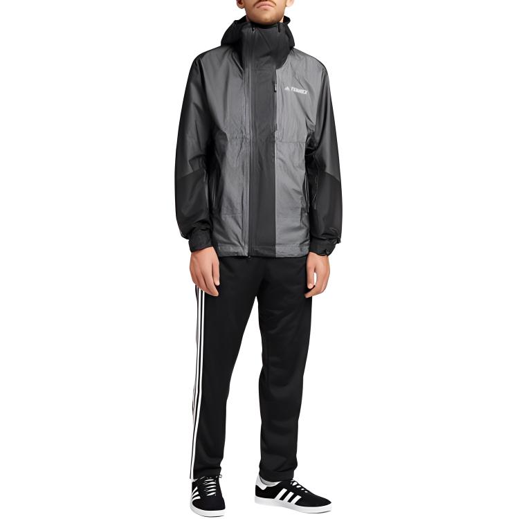 Мужская куртка adidas (черная) — фото 2