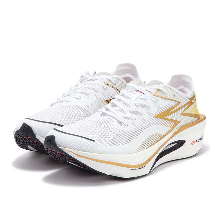 361° Flame 3 Cushioning Slip Resistant Abrasion Resistant Low top Carbon Plate Marathon Training Running Shoes Unisex