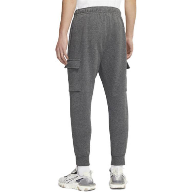 Мужские штаны Nike Sportswear Club French Terry (серые) — фото 6