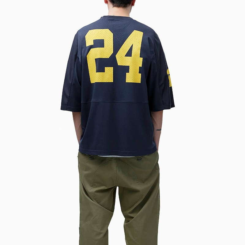 Thisisneverthat Soccer Jersey Unisex Marine Blue