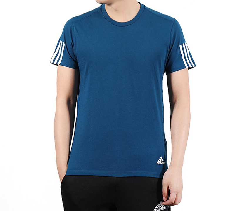 Мужская футболка adidas Run It Tee Soft (синий) — фото 5