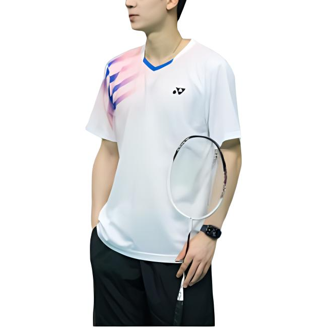 YONEX Badminton Jerseys Men’s V Neck Moderate