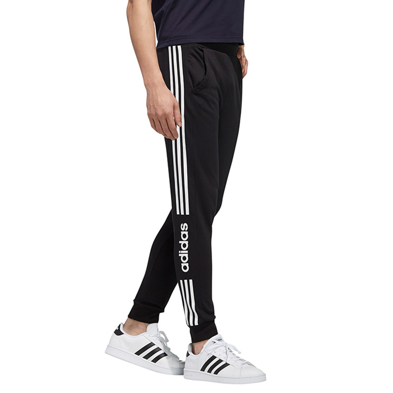 Мужские штаны adidas neo (черные) — фото 3
