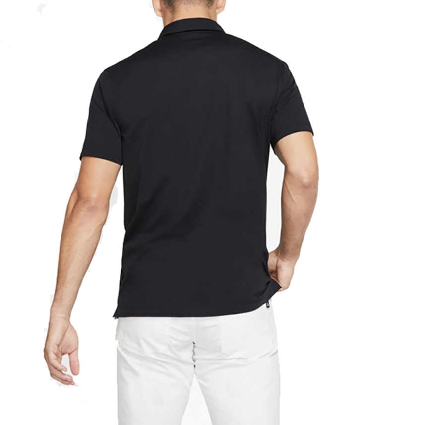 Мужская футболка Nike DRI-FIT PLAYERPolo (черная) — фото 3