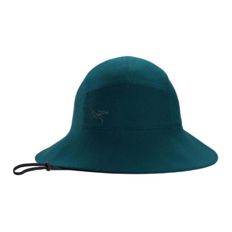 Женская панама Arcteryx с принтом (черная)