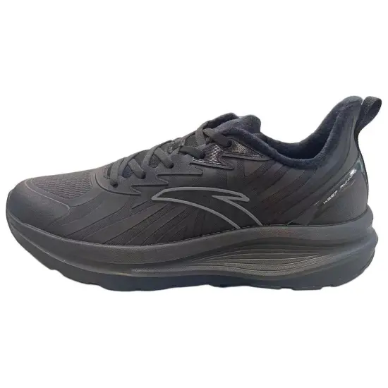 Anta Cloud Journey Anti-Slip Wear-Resistant Low-Top Casual Running Shoes Men's Black Gray