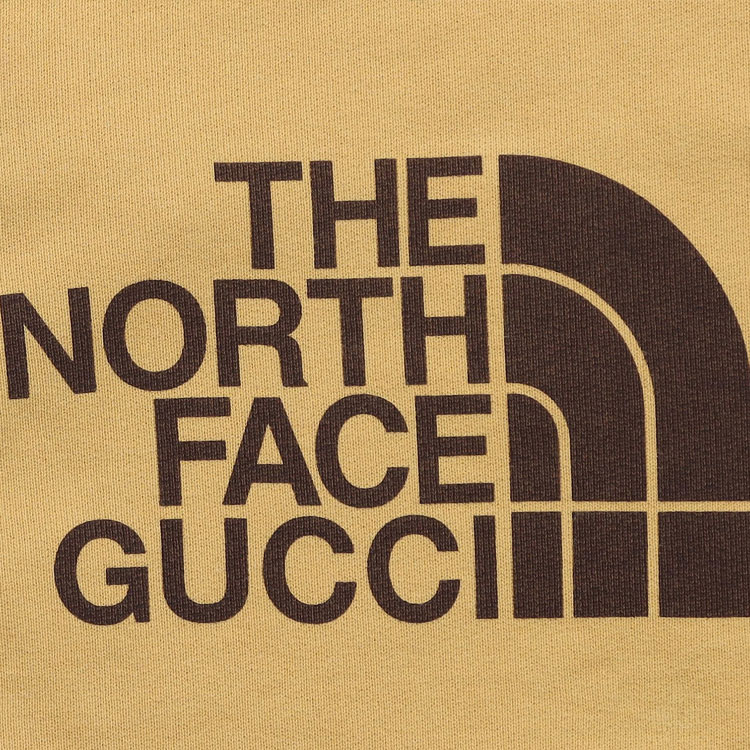 Куртка Gucci x THE NORTH FACE (желтая) — фото 4
