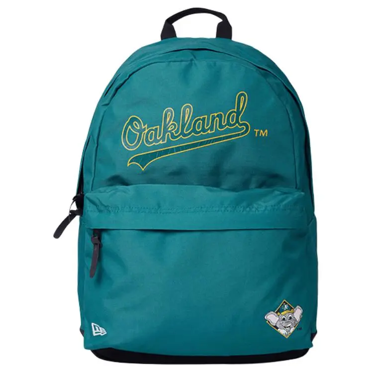 New Era × MLB Collaboration Fabric Backpack Unisex Green