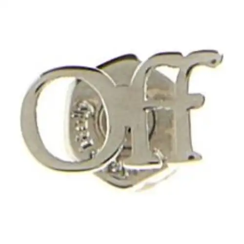 OFF-WHITE Logo Earring