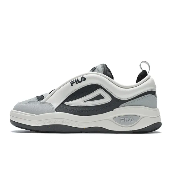 FILA MIX 2 Skateboard Shoes Men Low-Top Iron Gray/Light White
