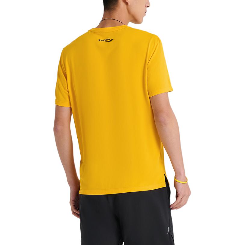 Saucony Running T Shirt Men’s Orange