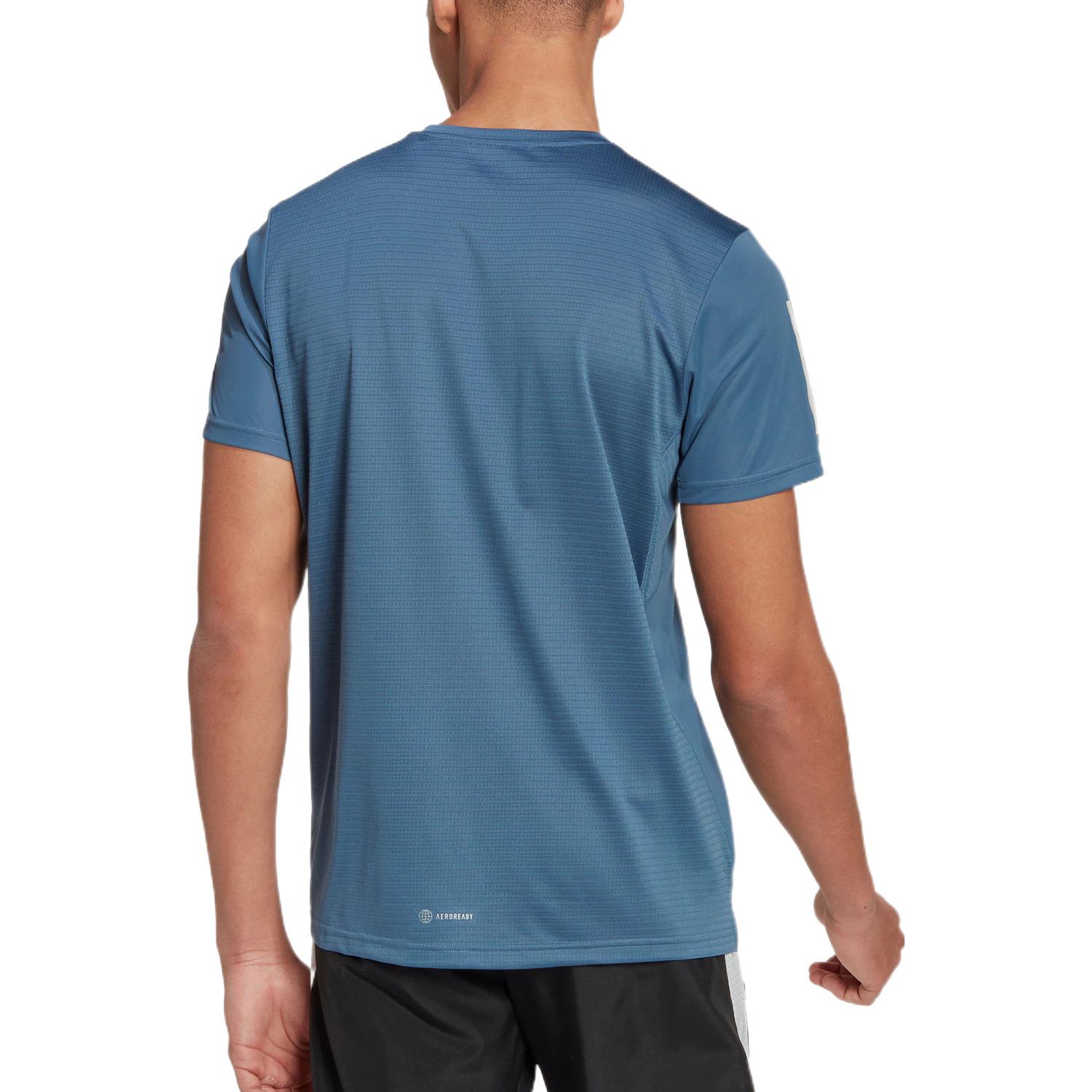 Adidas Running T Shirt Men’s Blue