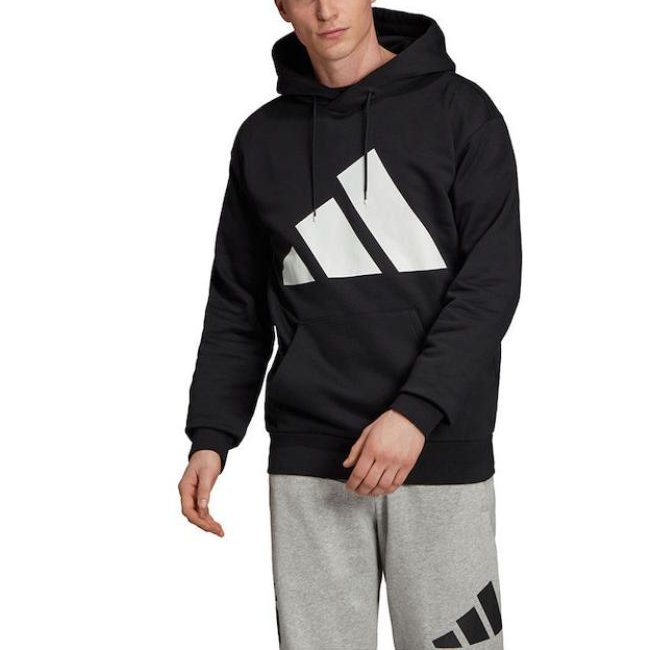 Мужское худи adidas Athletics Pack (черное) — фото 3