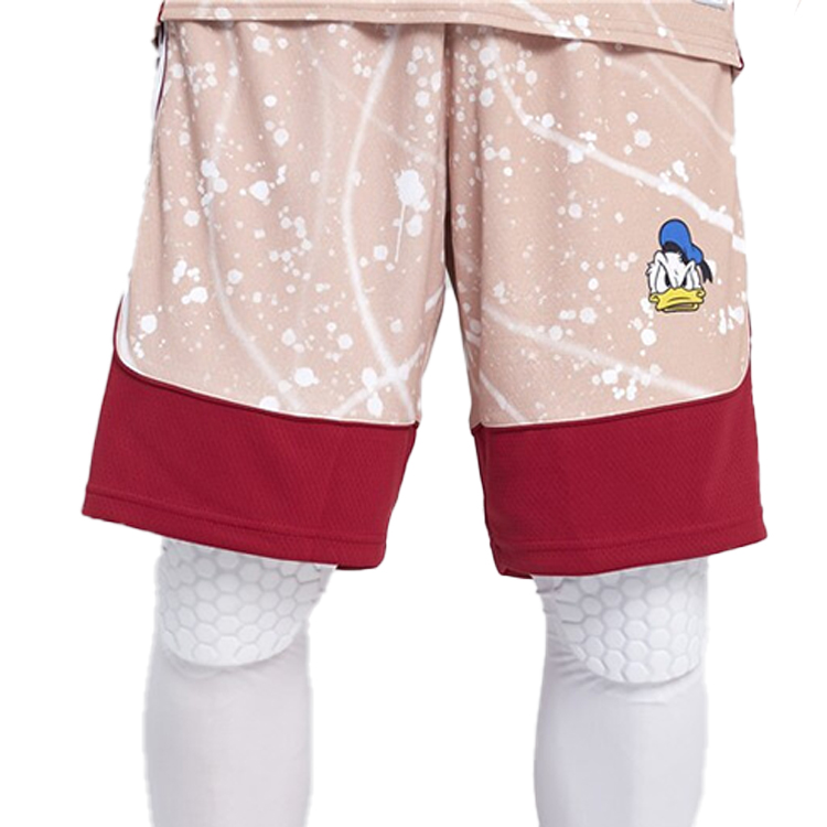 Li Ning Basketball Shorts Men’s Yellow Spot All Over Print