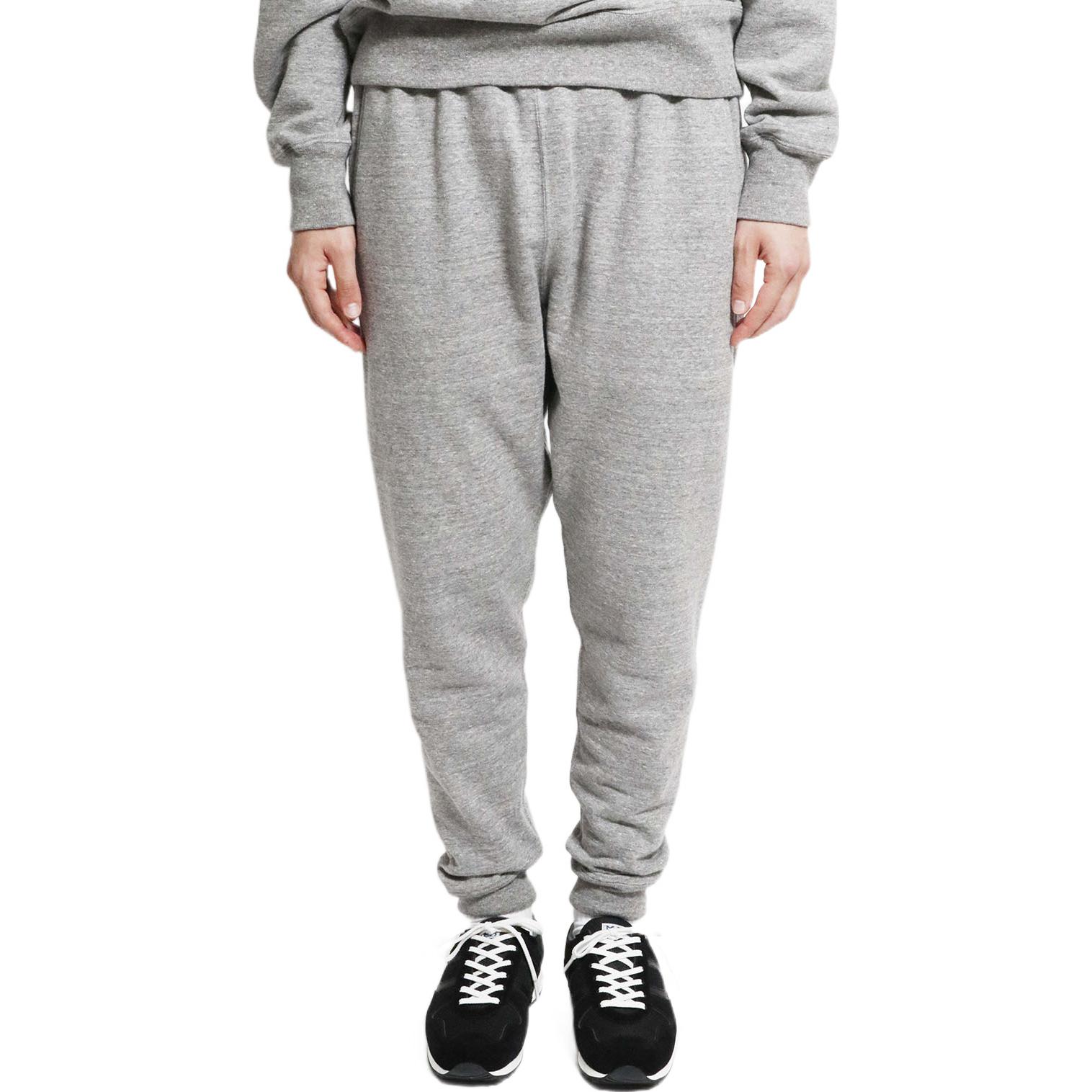 Мужские штаны nanamica SS22 Sweat Pants (серые) — Экрю — фото 4