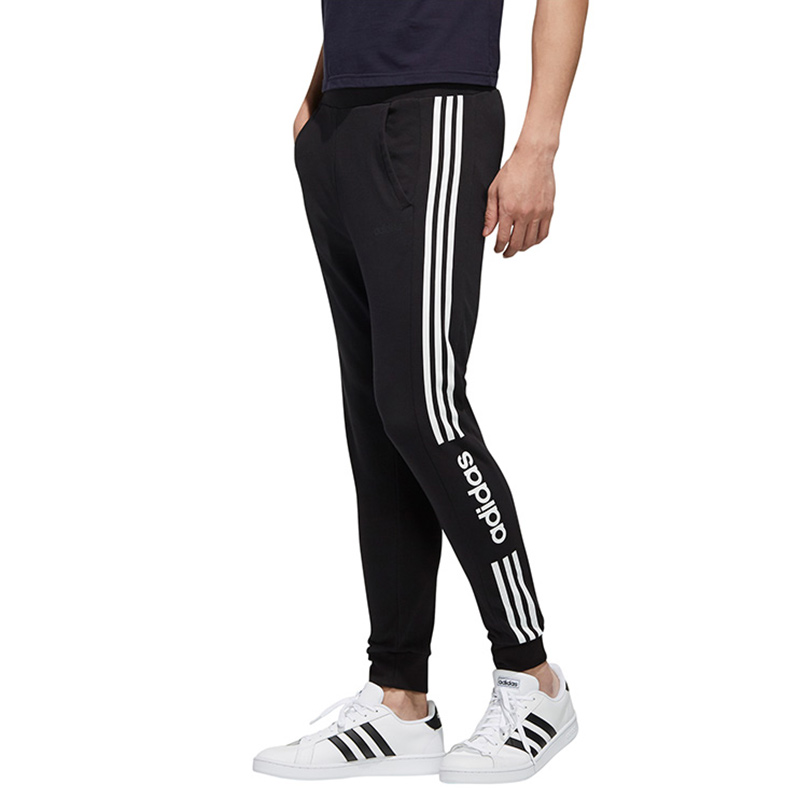 Мужские штаны adidas neo (черные) — фото 4