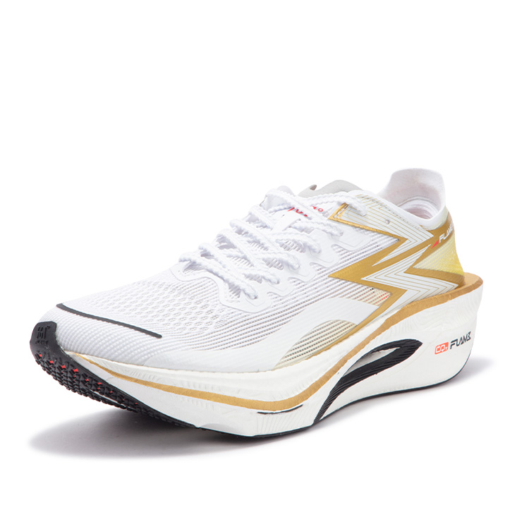 361° Flame 3 Cushioning Slip Resistant Abrasion Resistant Low top Carbon Plate Marathon Training Running Shoes Unisex