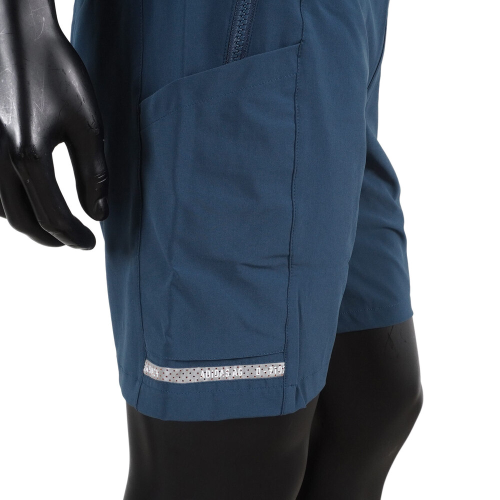 Мужские шорты adidas Th Short Wv Id (темно-синий) — фото 5