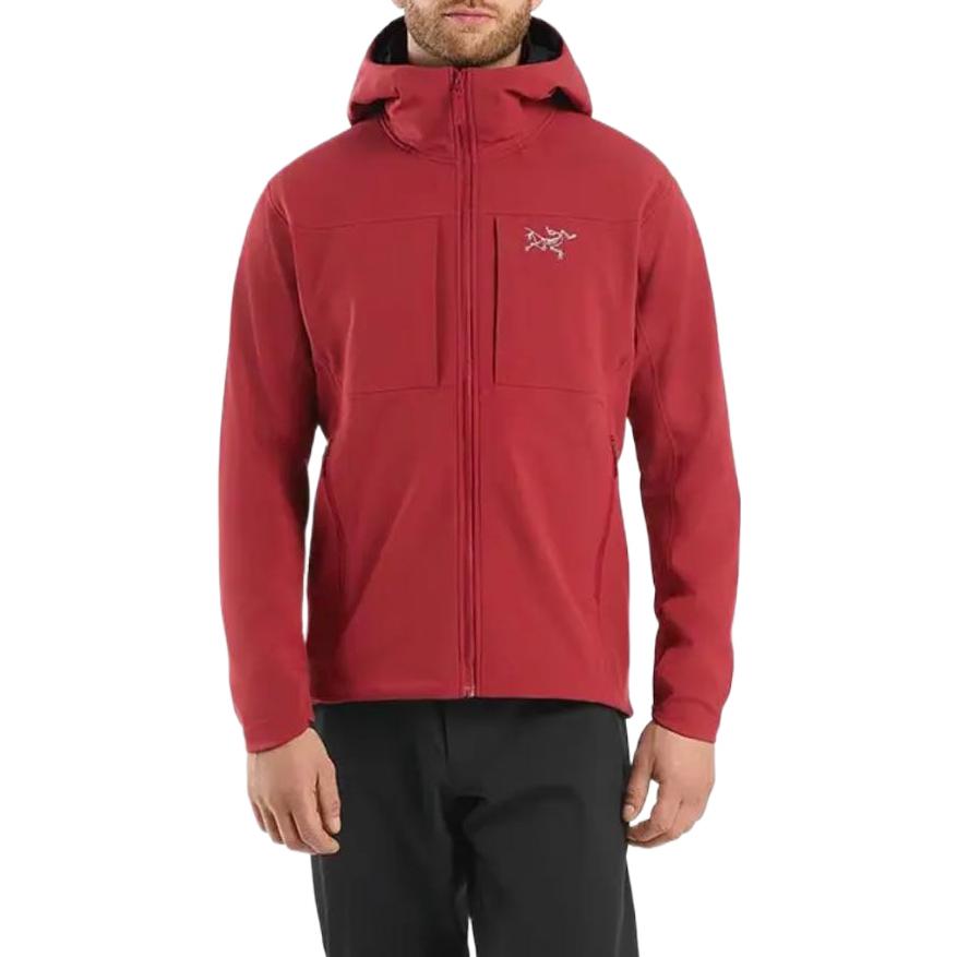 Мужская куртка Arcteryx Gamma MX Hoody (черные) — фото 30
