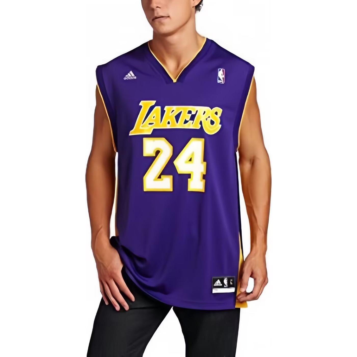 Adidas Basketball Jersey Unisex Purple Gold