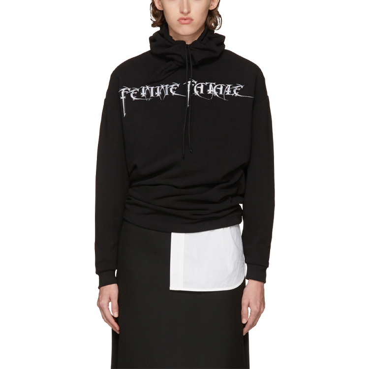 Худи Balenciaga Logo (черный) — фото 3