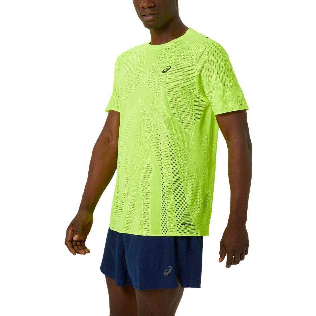 ASICS METARUN SS TOP Running T Shirt Men’s Yellow