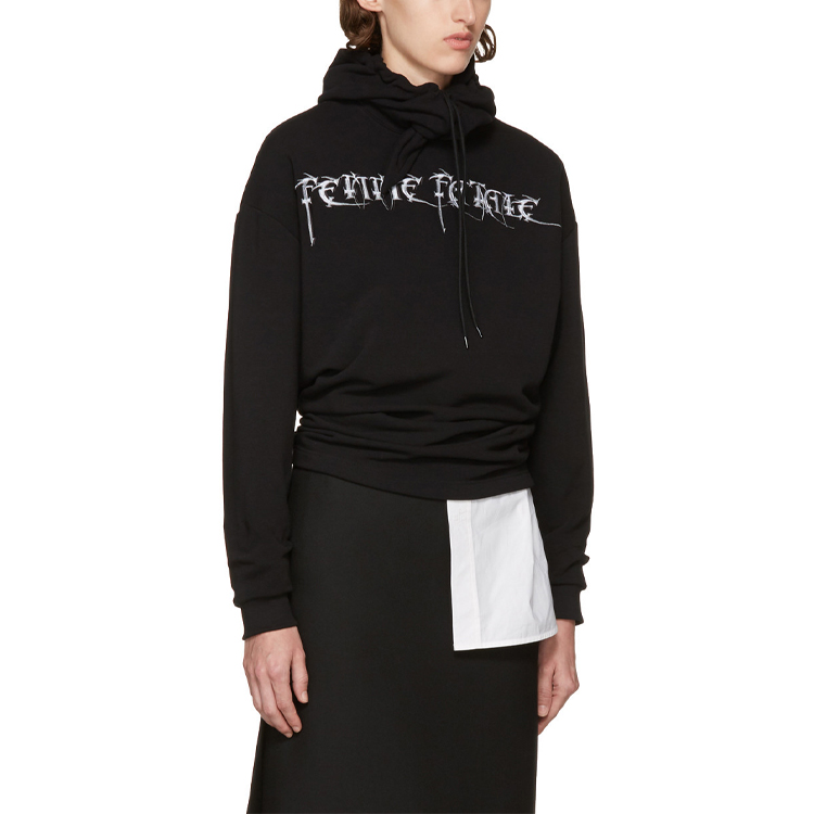 Худи Balenciaga Logo (черный) — фото 5