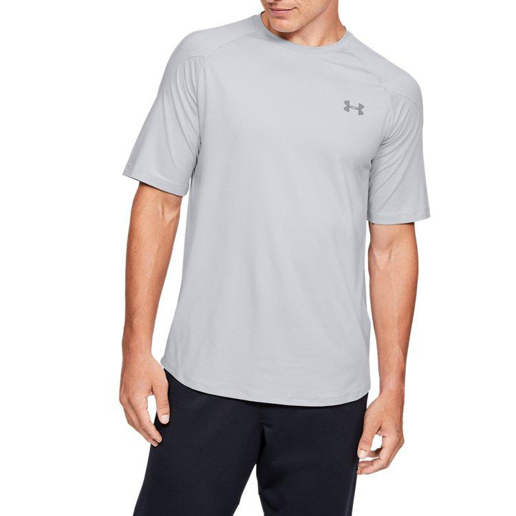 Мужская футболка Under Armour Under Armour T (светло-серый) — фото 3