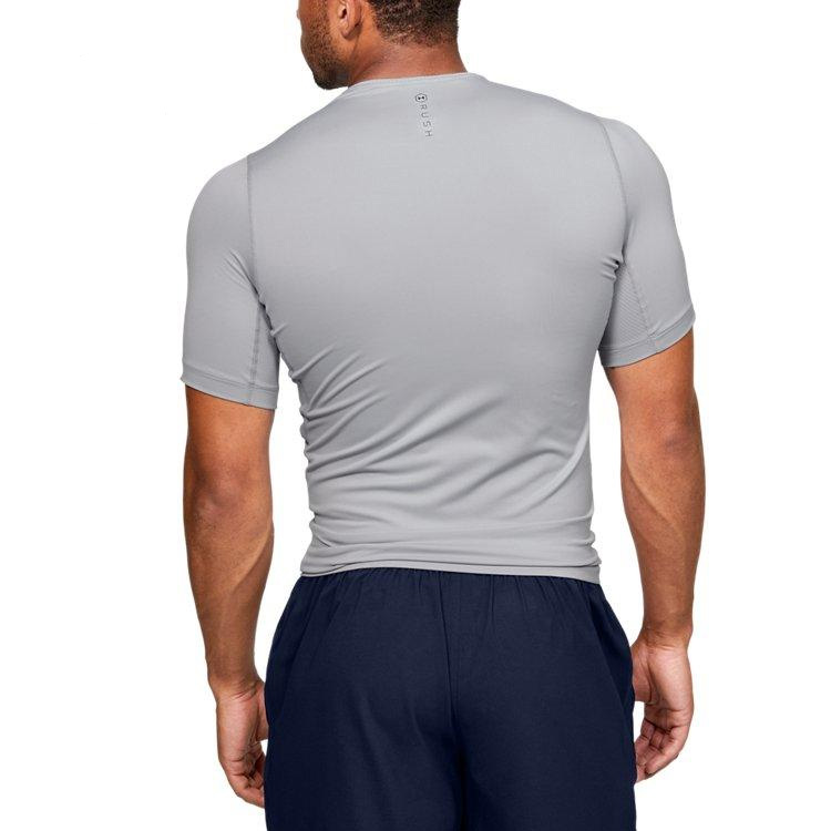 Мужская футболка Under Armour heatgear (серая) — фото 4