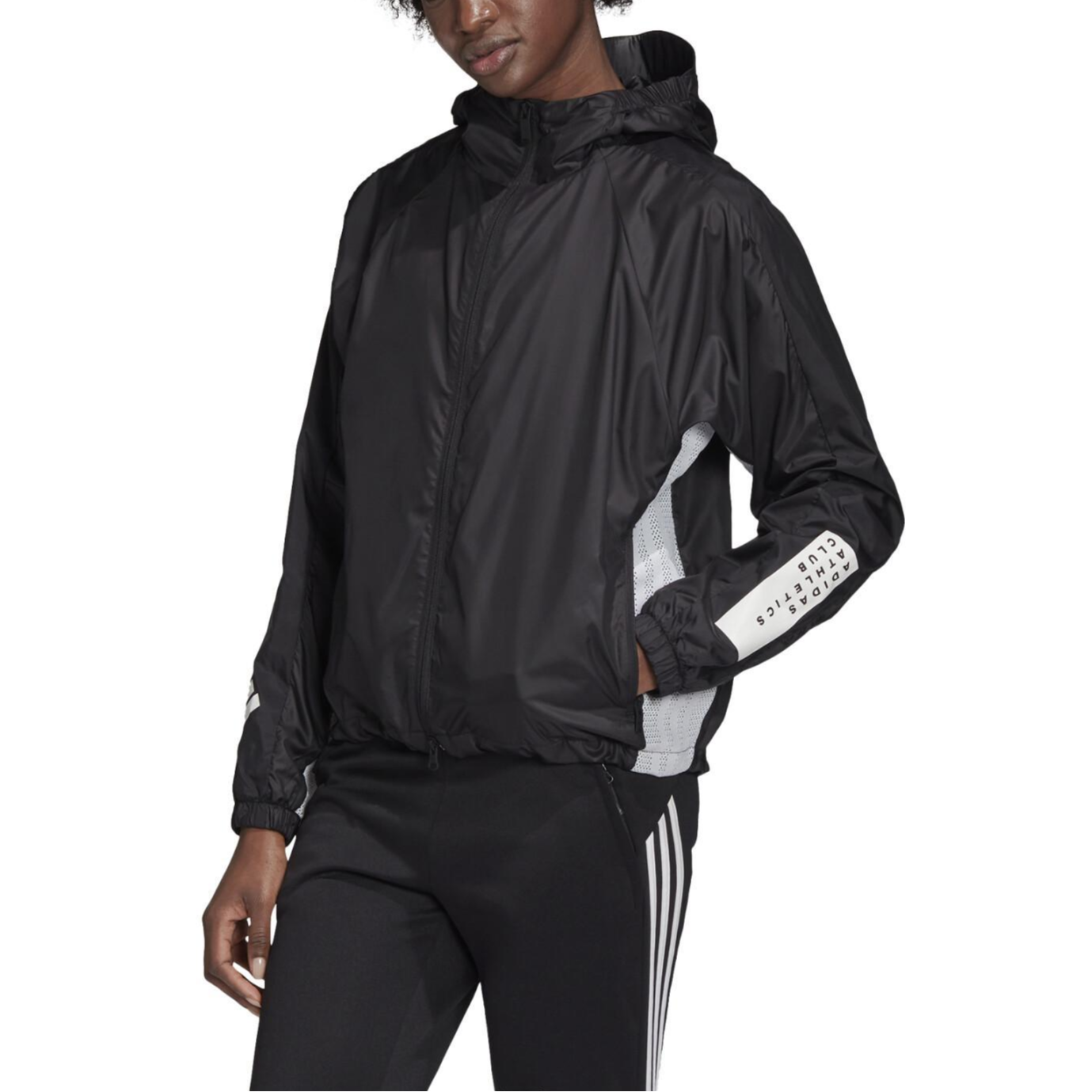 Женская куртка adidas W.N.D. (черная) — фото 3