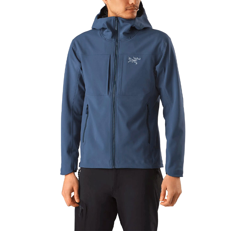 Мужская куртка Arcteryx Gamma MX Hoody (черные) — фото 10