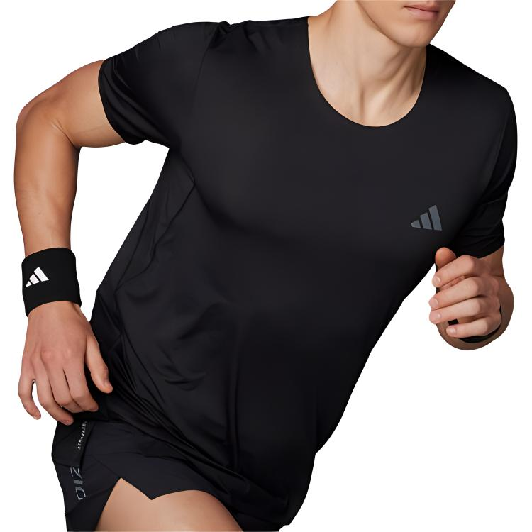 Adidas Free Shipping With AdiClub Adizero Running Tee
