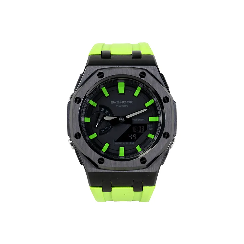 CASIO Unisex Liquid Crystal/Analog Dual Display Series 44mm Black Watch