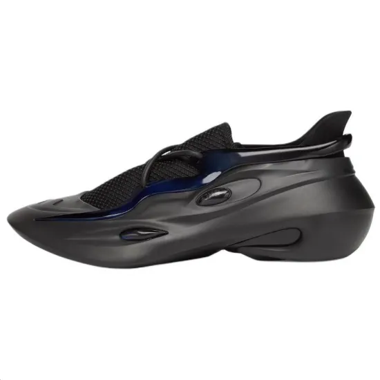 FENDI Lycra Casual Shoes Men Low-Top Black
