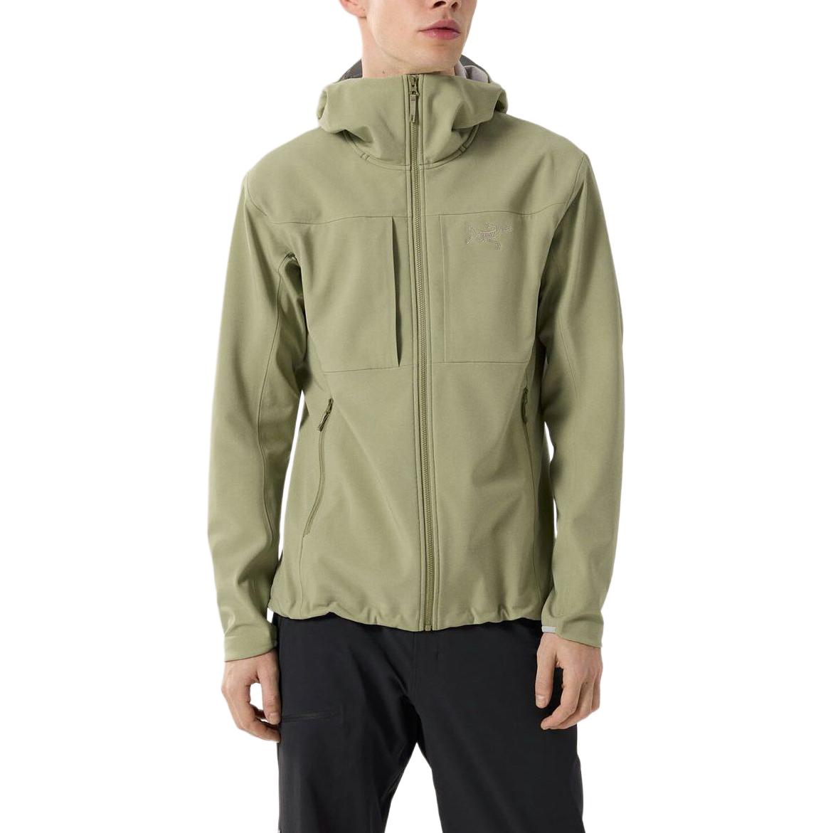 Мужская куртка Arcteryx Gamma MX Hoody (черные) — фото 40