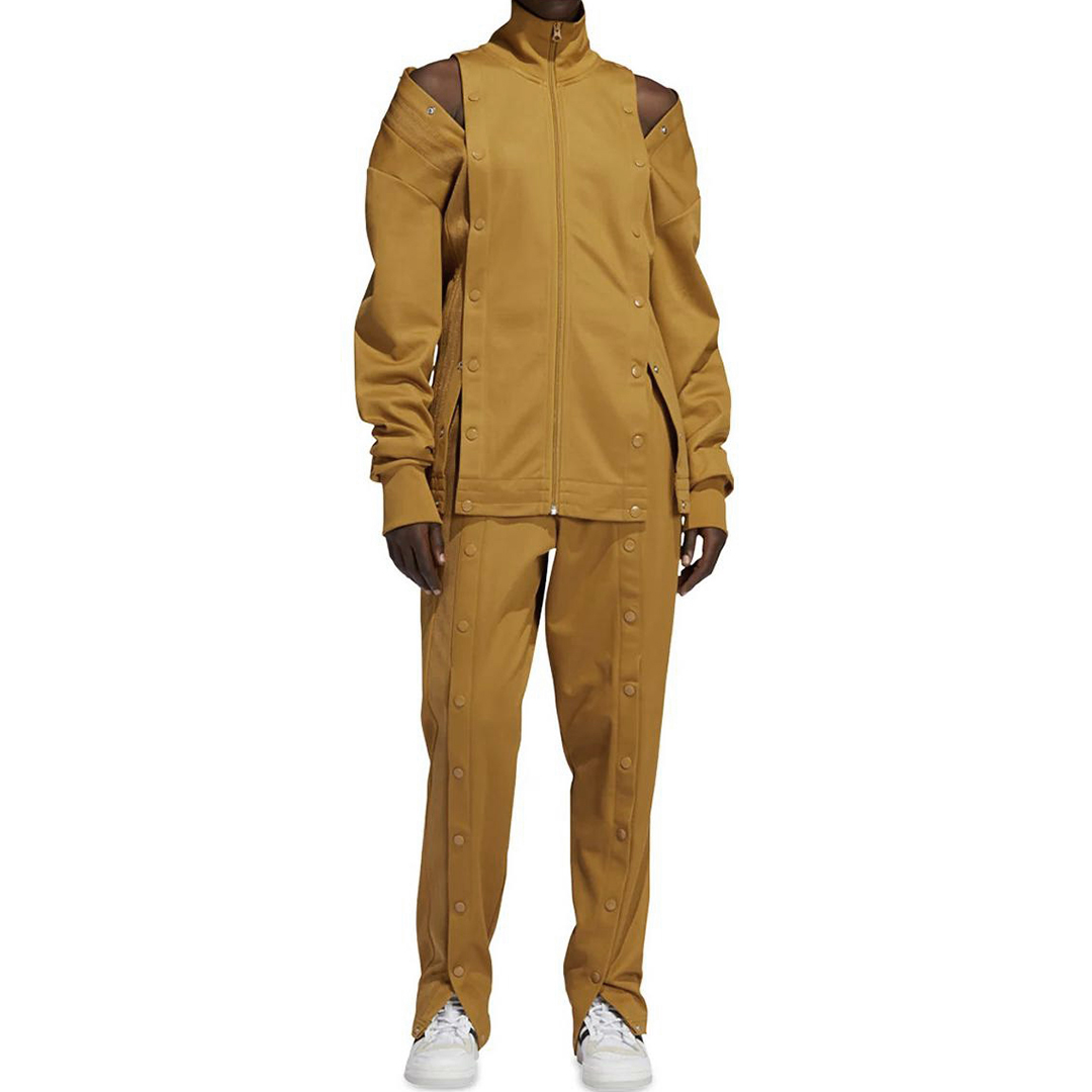 Мужские штаны adidas originals x Ivy Park (коричневые) — фото 3