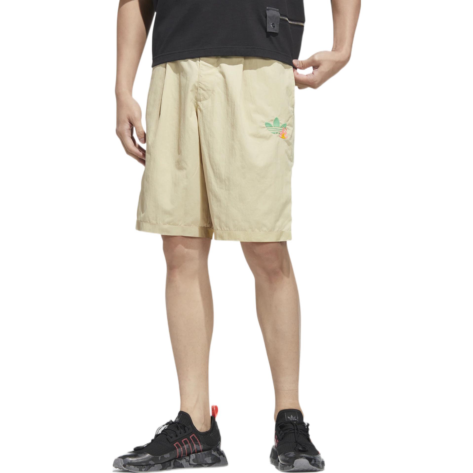 Adidas Originals Sports Shorts Men’s Khaki Moderate