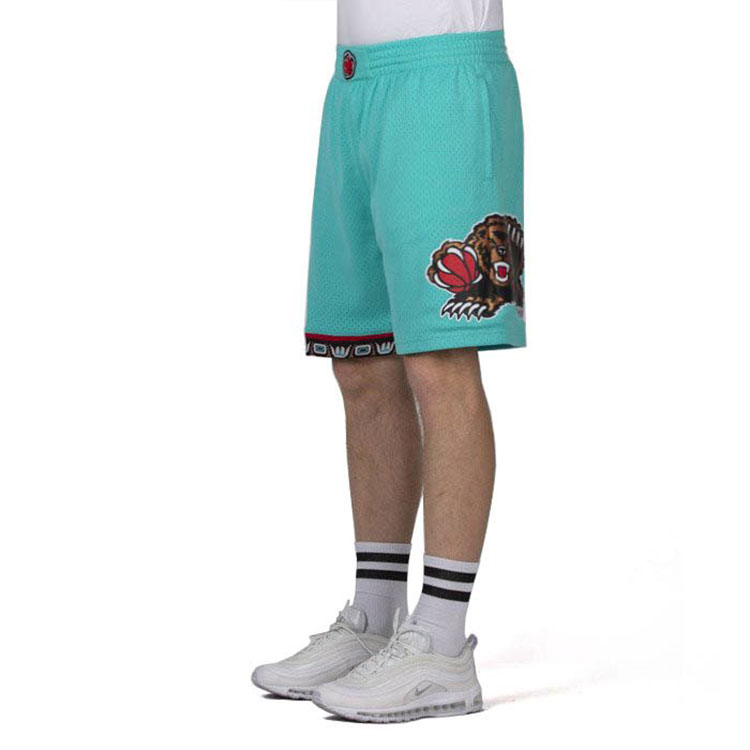 Mitchell Ness Basketball Shorts Men’s Cyan