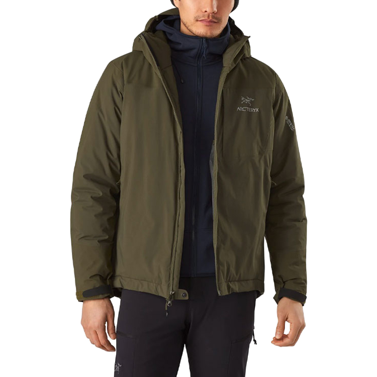 Мужская куртка Arcteryx Kappa Hoody (черная) — фото 7
