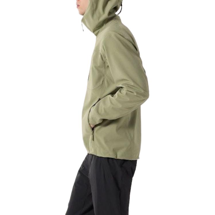 Мужская куртка Arcteryx Gamma MX Hoody (черные) — фото 42