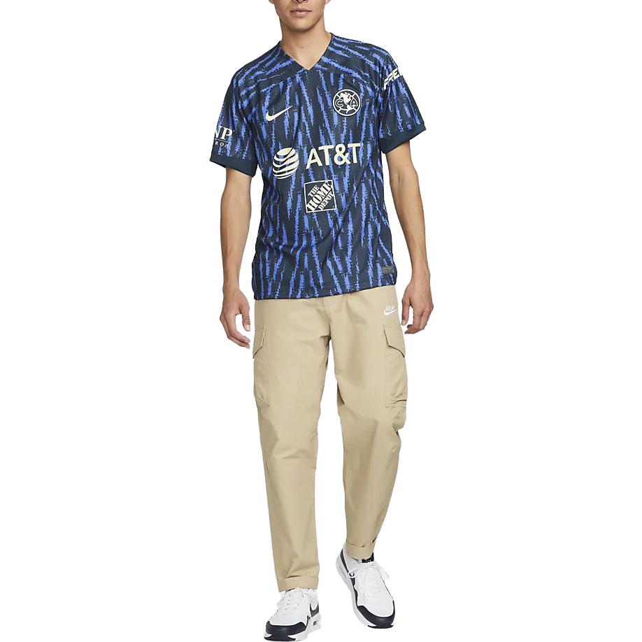 Nike Soccer Jerseys Men’s Blue Moderate Straight Fit