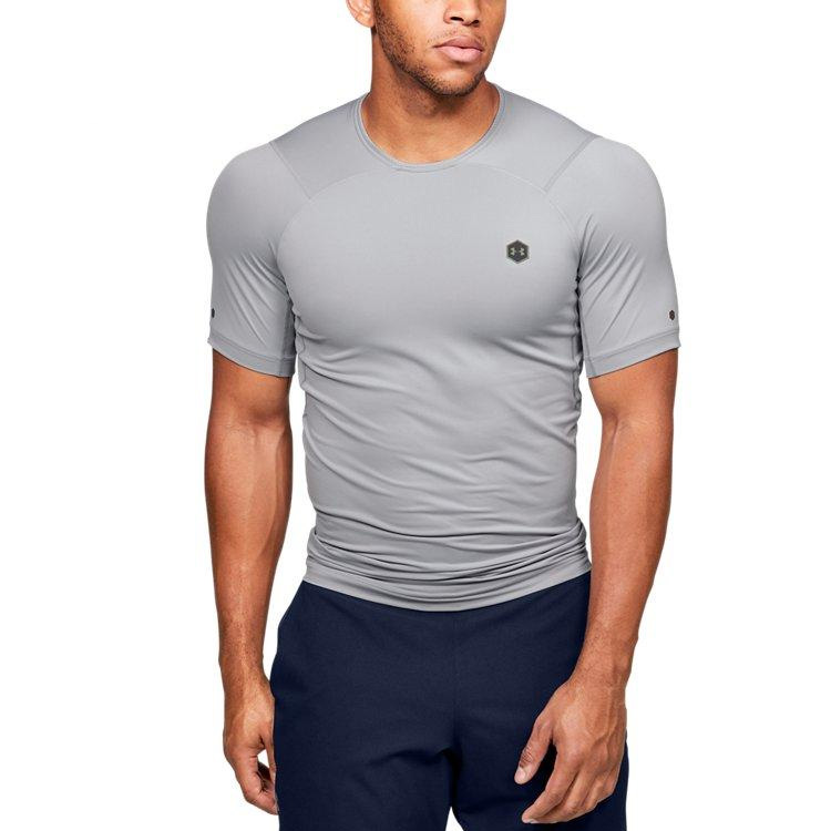 Мужская футболка Under Armour heatgear (серая) — фото 3