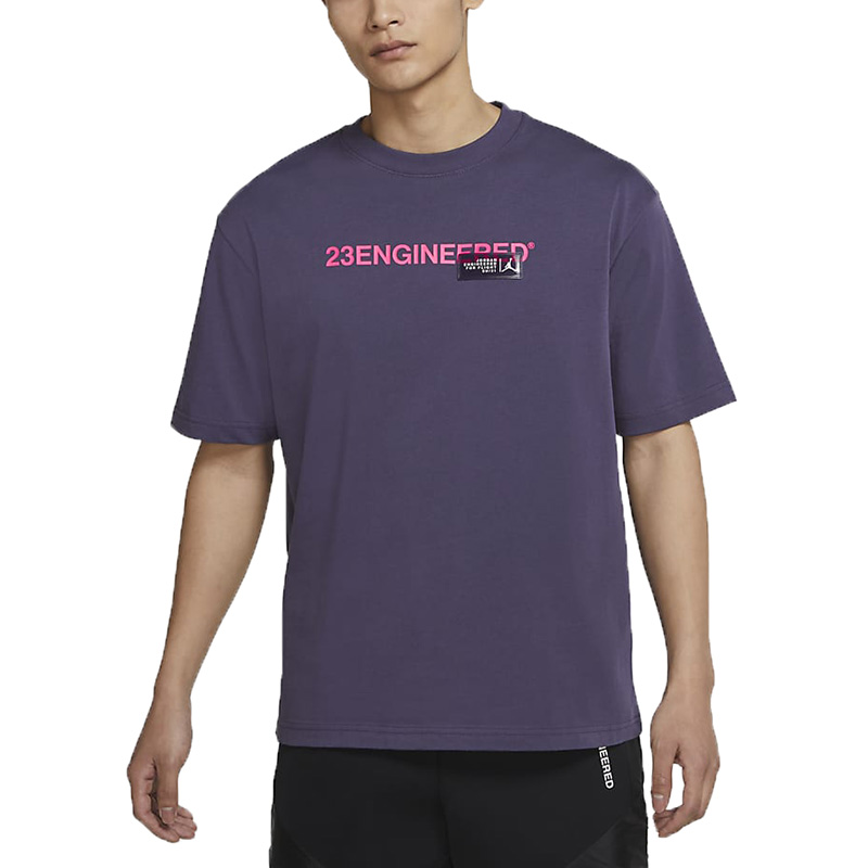 Мужская футболка Jordan 23 Engineered Tee (фиолетовая) — фото 4