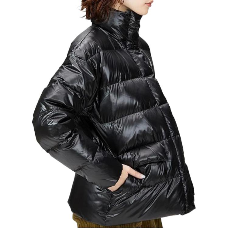 Куртка PUMA Glossy Short Down Jkt W (черная) — фото 6