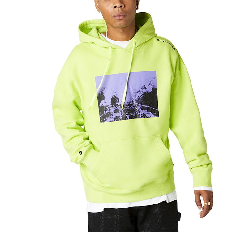 Мужское худи Converse Core Hoodie (желтое) — фото 3