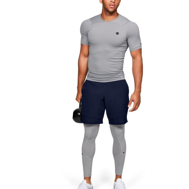 Мужская футболка Under Armour heatgear (серая) — фото 5